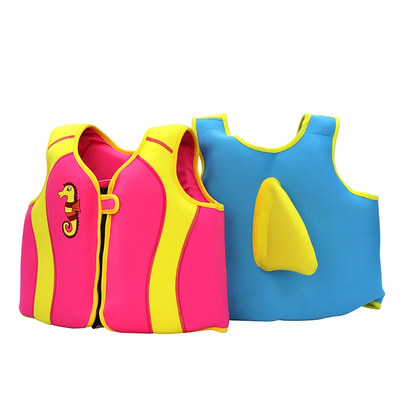 Youyou Safety Neoprene Printing Logo Children Swim Vest Kids Swim Life Jacket