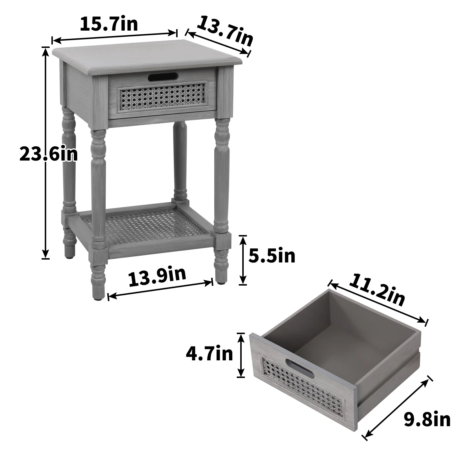 Классический тростниковый маленький ящик Европейского типа делает деревянный шкаф с нижней рамой