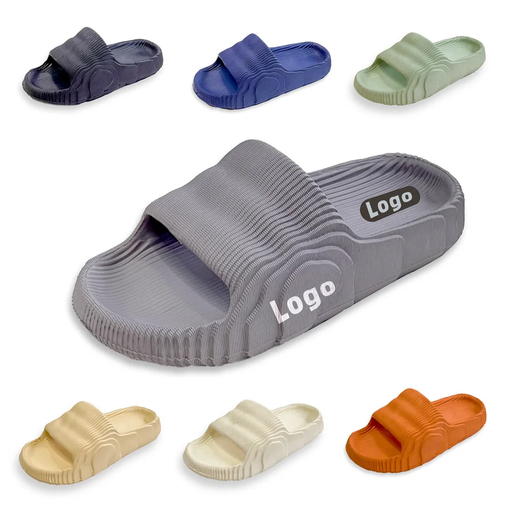 Hot seller Designer Custom Logo color Slides Sandal Men,Custom Printed Slippers Slides Footwear