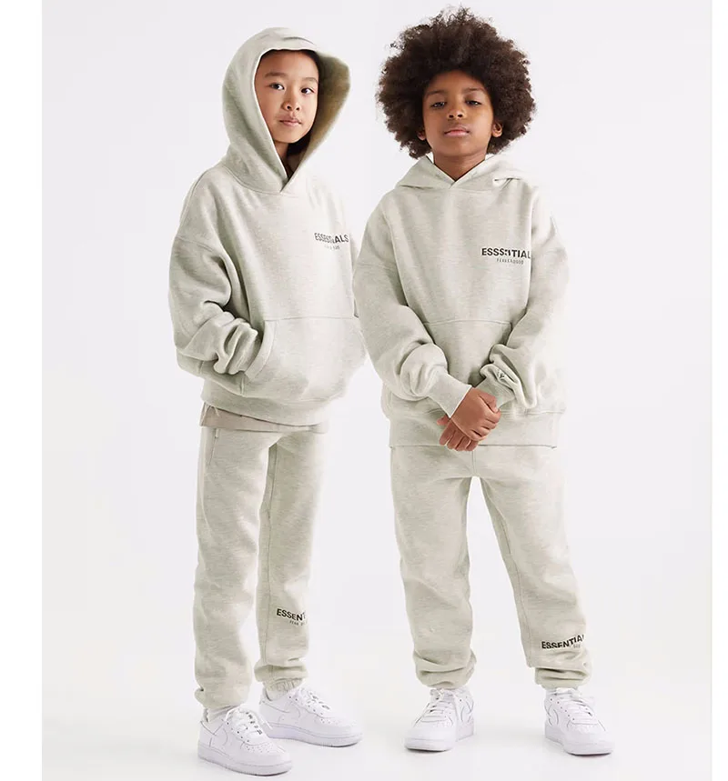 2022 wholesale girl boys clothing sets children wear fall tracksuits kids clothes set