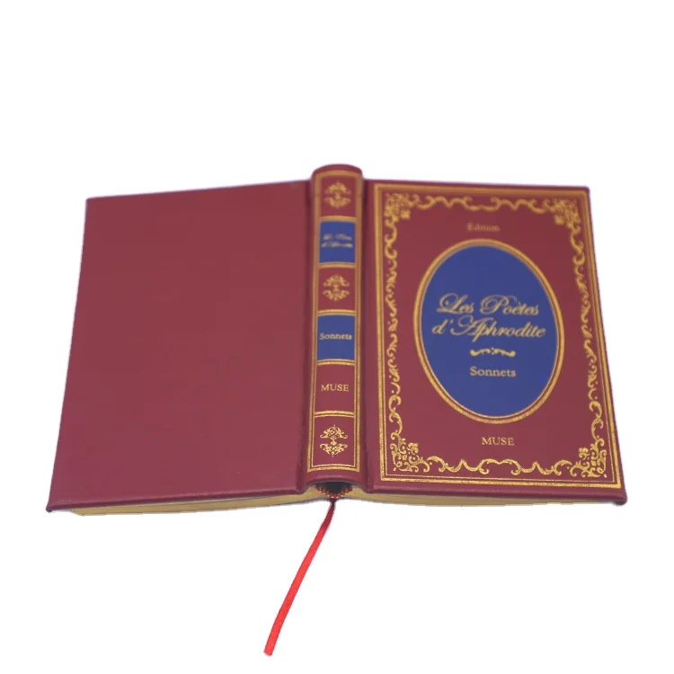 Hot Sale PU Leather Hardcover Cheap Bible Books Printing Service