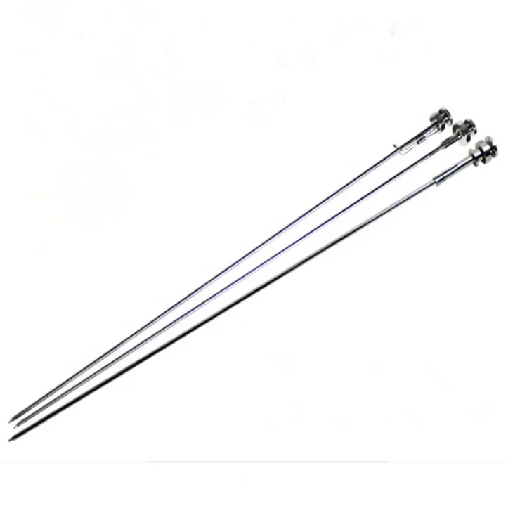 SELF-LOCK stainless steel veterinary instrument artificial insemination gun