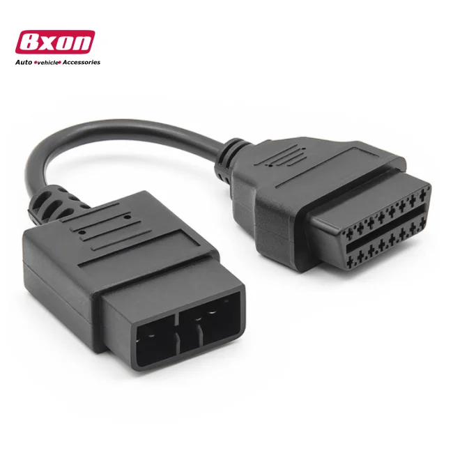 20 см OBD2 АДАПТЕРНЫЕ Кабели 9 контактов до 16 OBD 2 Женский Диагностический кабель для Subaru