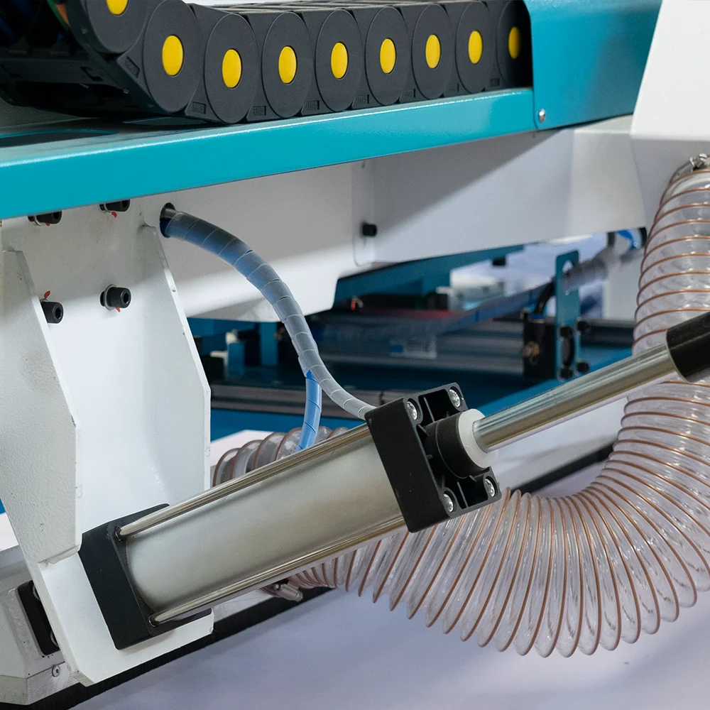 One-Click Automatic Linear ATC CNC Router CNC Milling Drilling Machine with 12 Straight Row Tool