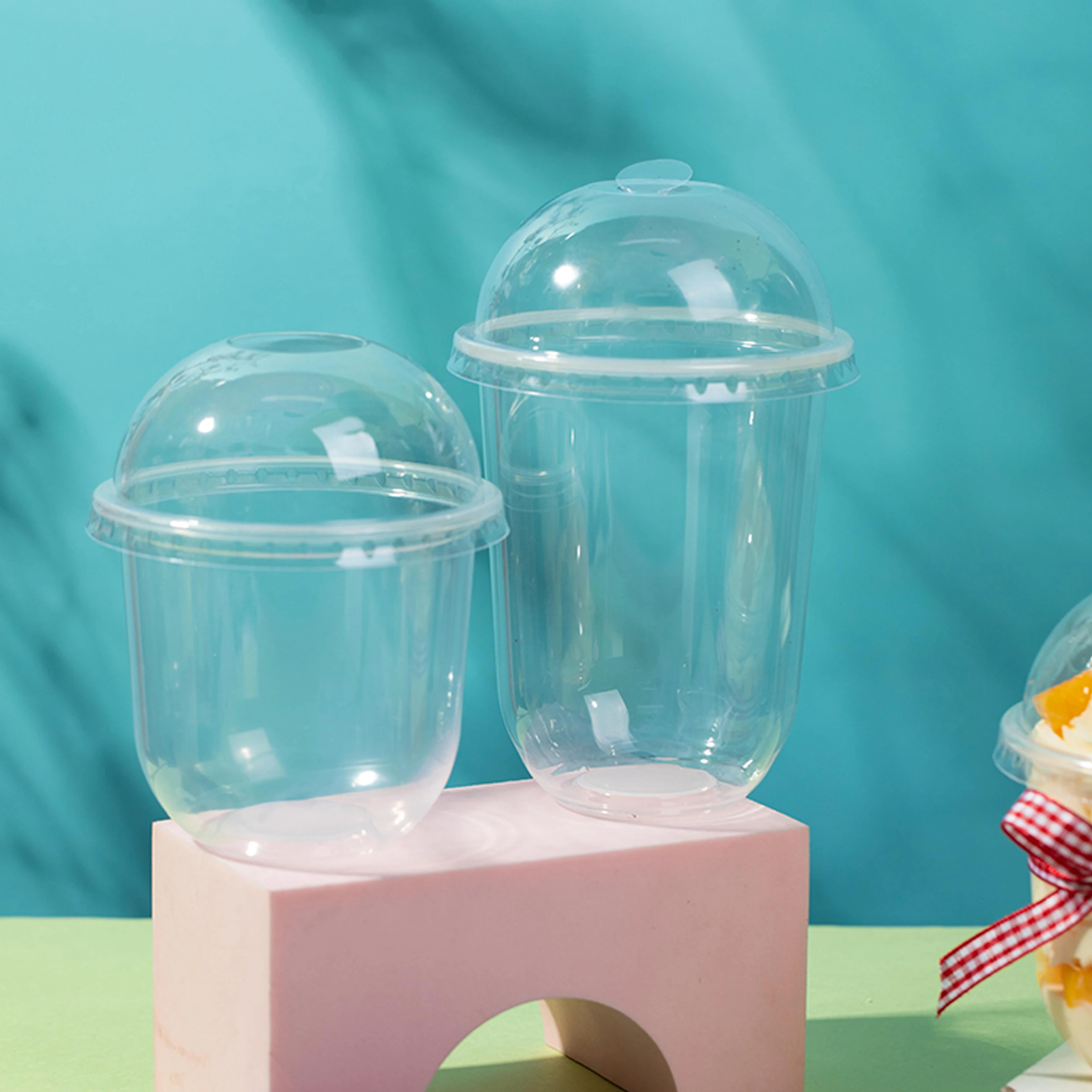 HeePACK Custom 8 12 22oz PP PET Wholesale Cheap Price Milk Tea Bubble Boba Coffee Cup Cold Drinking Plastic Cups