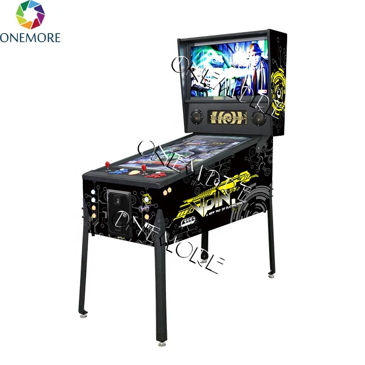 7000 Games in 1 Retro Arcade&Virtual Pinball Machine, 49' 4K Virtual Pinball Machine with 2 Joysticks, Flipper Virtual Pinball