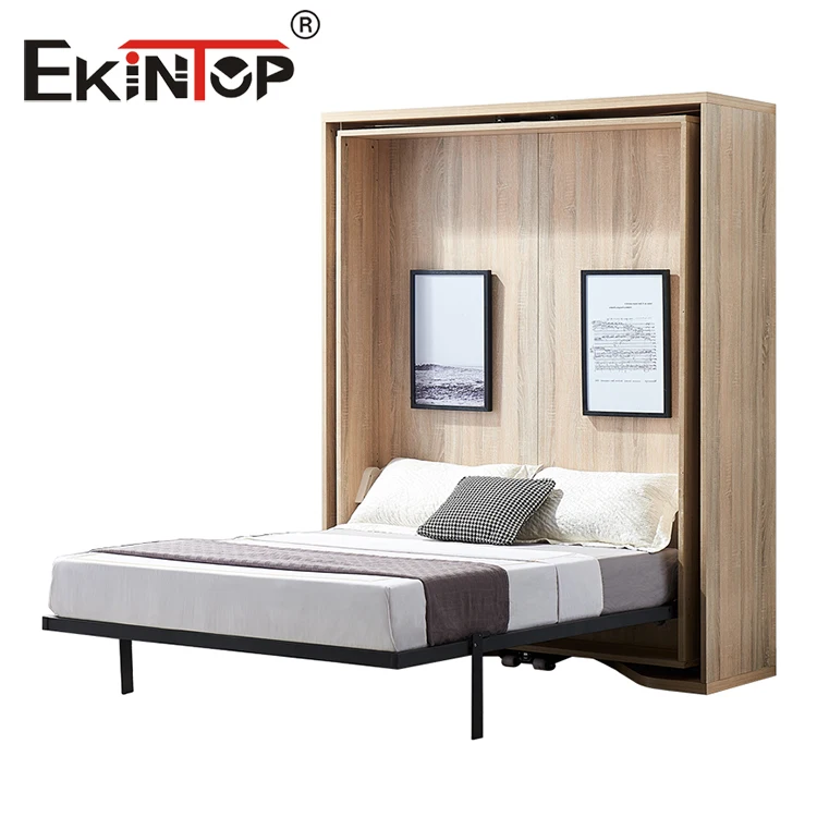 Ekintop современная популярная подъемная кровать настенная компактная