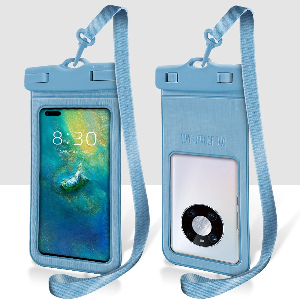 Wholesale PVC Universal Size Underwater IPX8 Water proof Pouch Case Waterproof Phone Bag for Mobile Phone