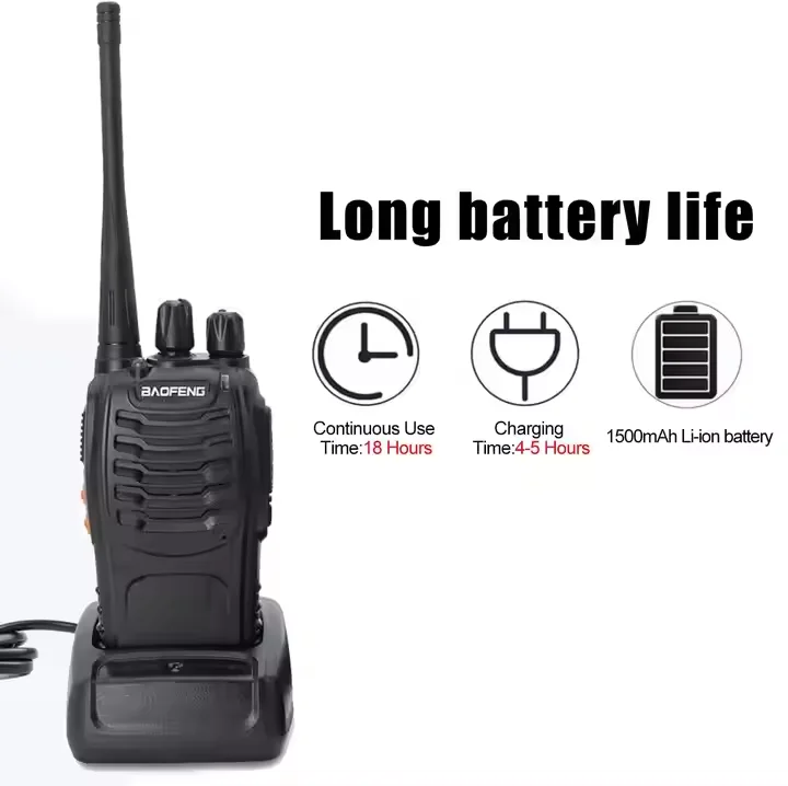 Baofeng BF-888S Plus Upgrade Long Ran UHF 430-440MHz Wireless Two-Way Radio 16CH Walkie-Talkie Ham Radios Transceiver feng bao