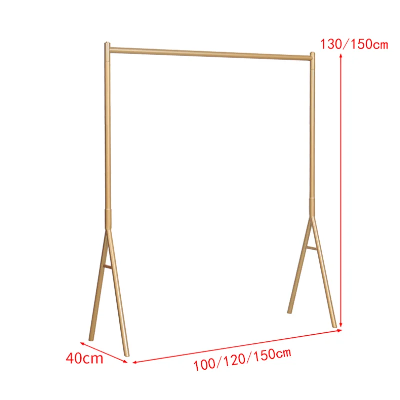 Лидер продаж Amazon, коммерческая Минималистичная железная Съемная напольная вешалка, стойка для пальто