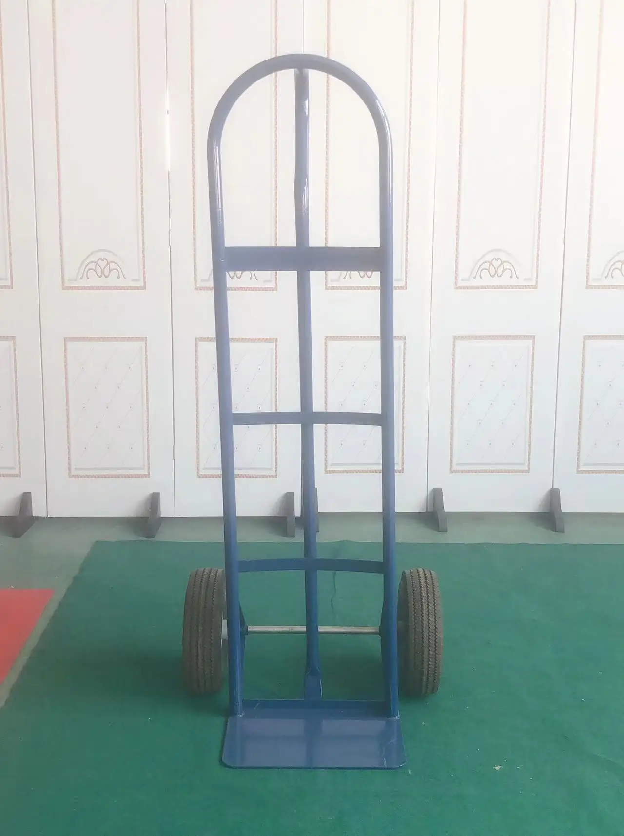 factory PROMOTION  Hand Trolley truck with Pneumatic Tyre Wheel truck dolly