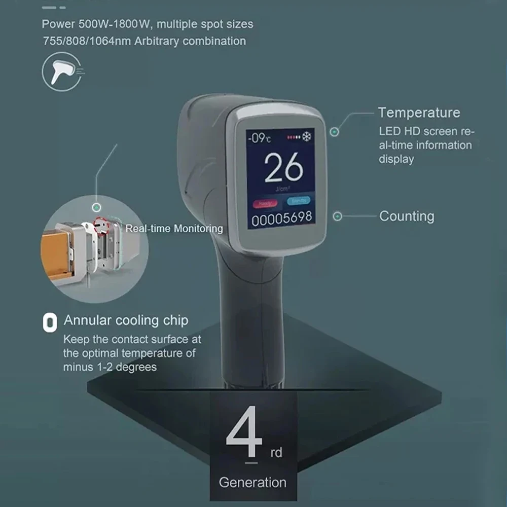 Medical CE 1600w portable 755 808 940 1064nm hair removal laser diode machine alexandrite laser 808 ice laser hair removal price