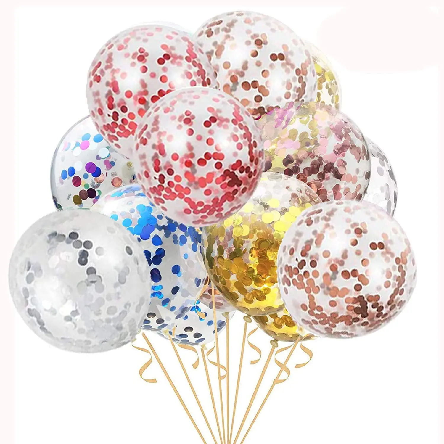 Sequin Balloon Wedding  Latex Glitter Balloons Confetti Balloons For Wedding And Birthday
