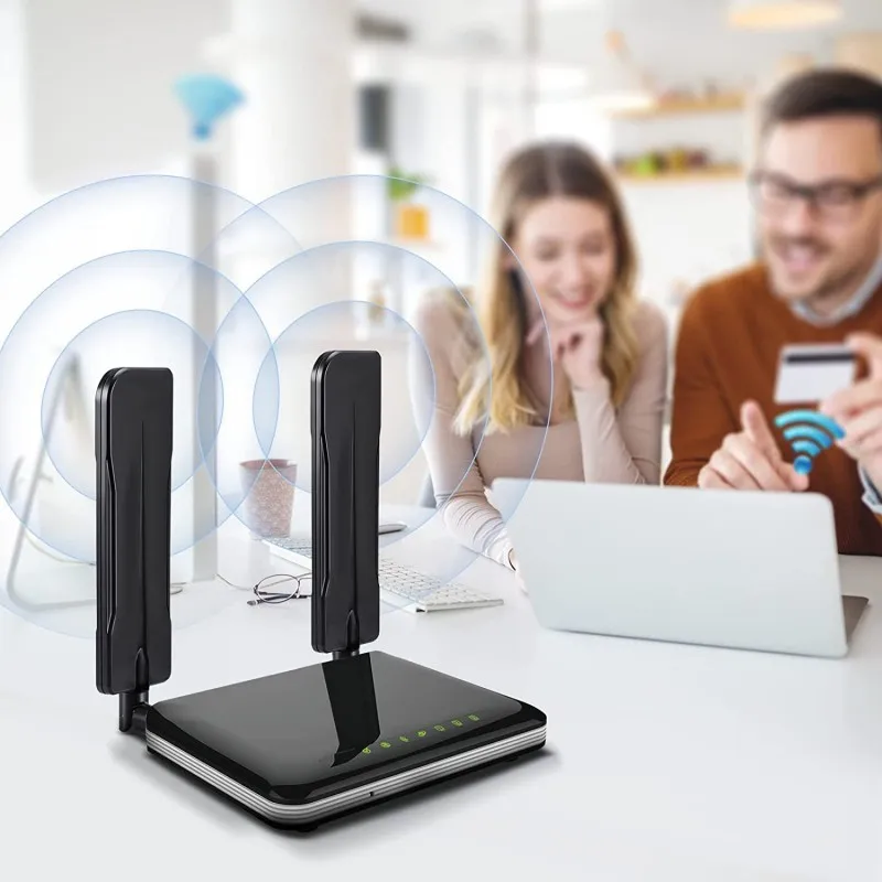 4G/5G folding glue stick antenna LTE high-gain network card flat antenna external WIFI optical cat router antenna