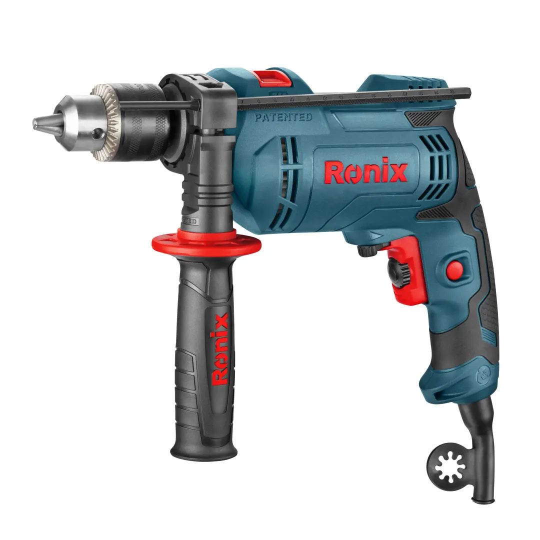 Ronix 220V Custom High Quality 2212 Impact Drill with 13mm Keyed Chuck