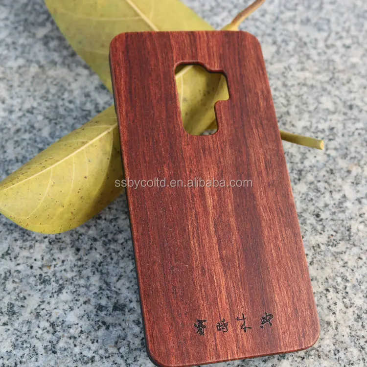 Custom Real Blank Wood Phone Case for iPhone\/Samsung Laser Engraved Wooden Unique Shock Bamboo Phone Cover Shell for Huawei