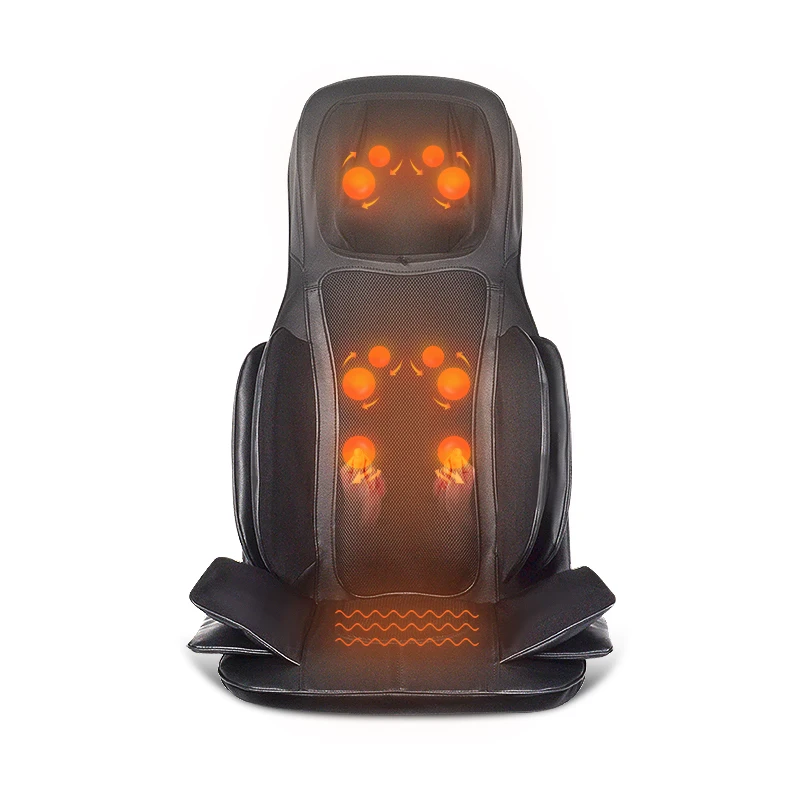 Cojin De Masaje Cushion Auto Asiento De Masajes Car Home Seat Back Scratching Cozy Massage Cushion With Heat Neck And Full Back