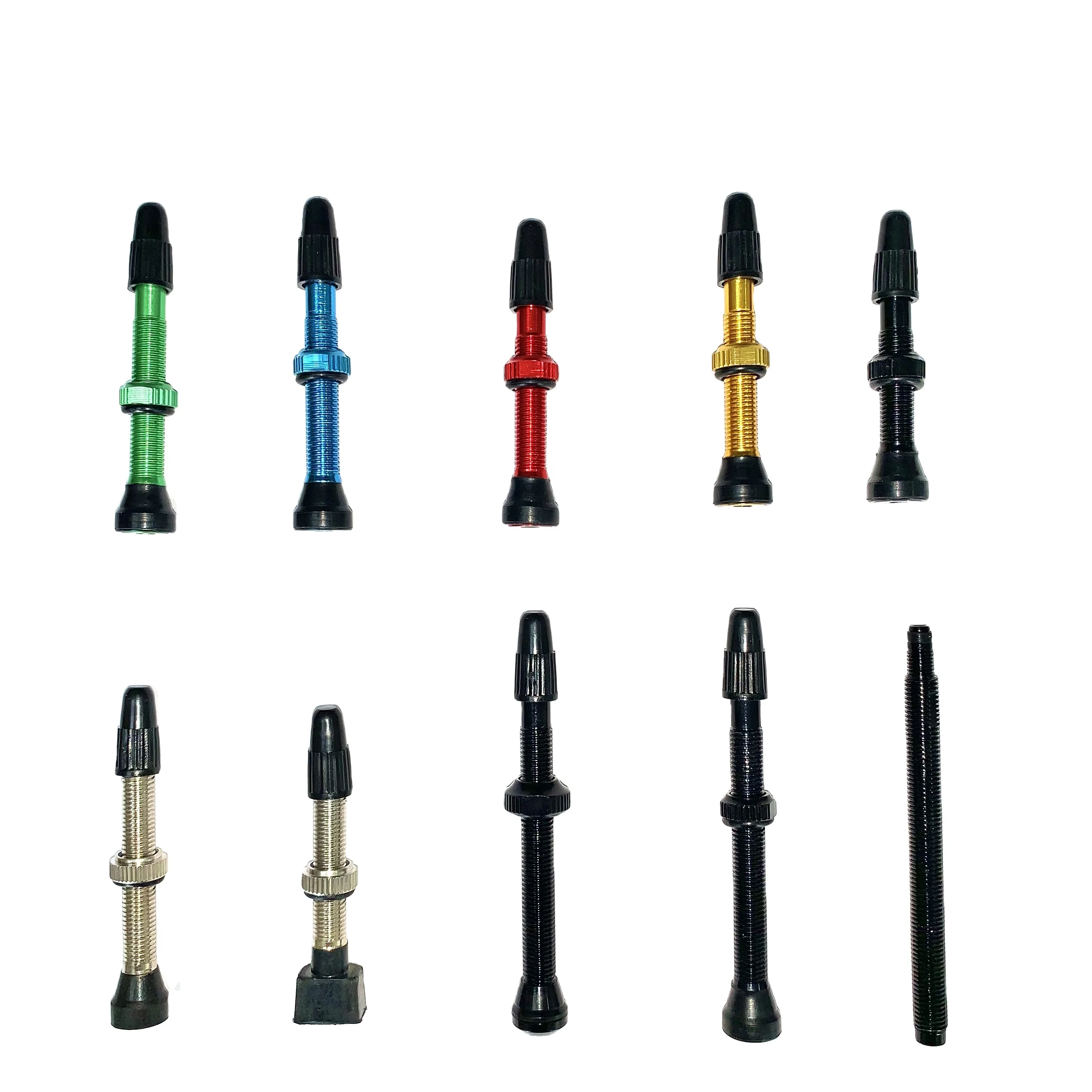 Tubeless mountain bike tubeless valve bicycle motorbike roadbike FR12 36-40L presta tubeless tire valve