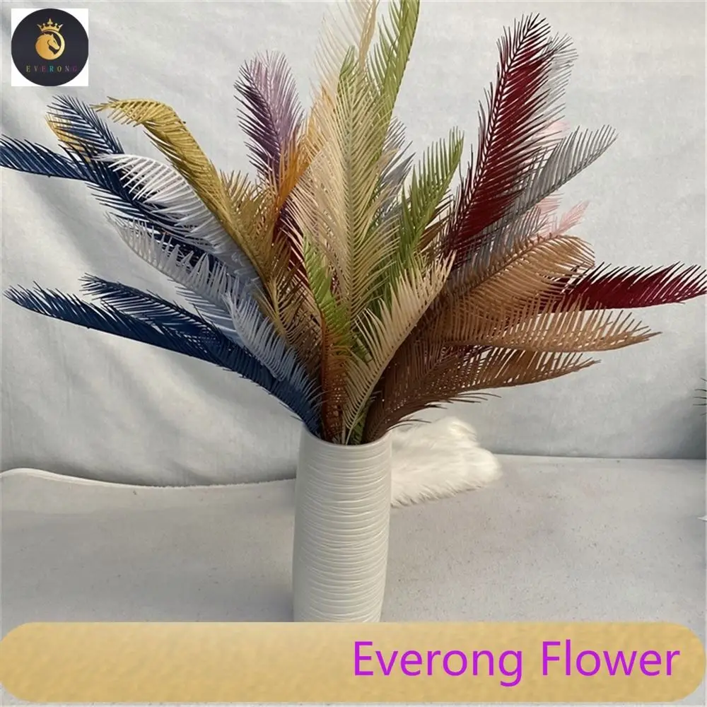 Plastic Artificial Plant Home Decor Flowers Artificial Leaves Cycas Leaf