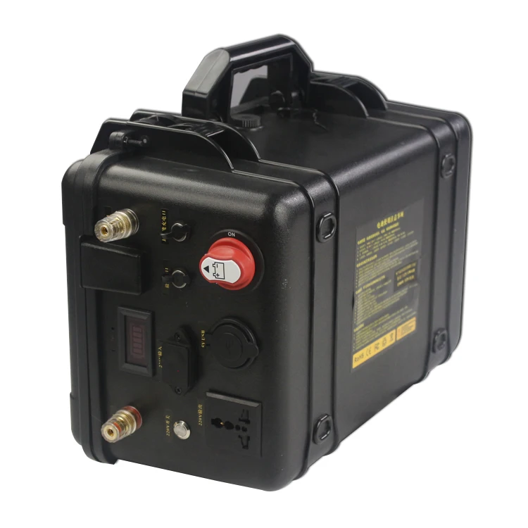 Portable Power Source 500w Power Station with Inverter power supply with 110V AC Outlet 12V USB Outputs