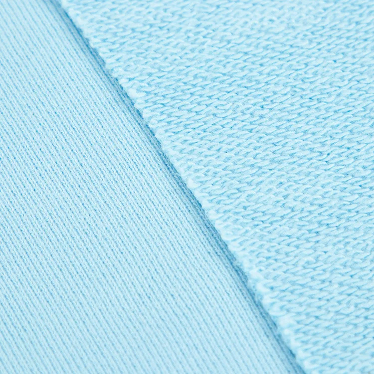 High quality casual cotton fabric 320g 100% cotton French terry fabric for fashion clothing
