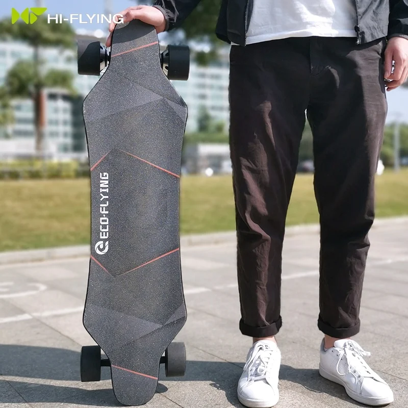 Outdoor sports maple longboard skate board 450w*2 longboard electric skateboards electric longboard