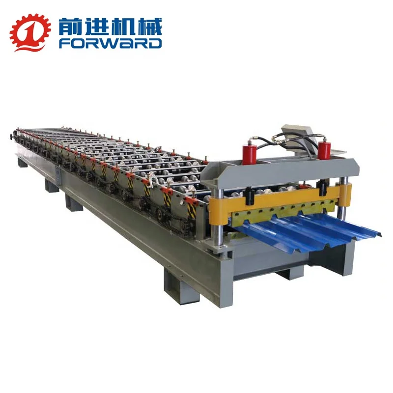 maquina para calamina de pvc trapezoidal machines profileuse de tole