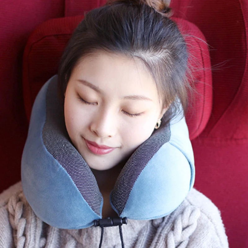 U Shape Travel Neck Pillow Acupressure Neck Pillow Car Sleeping Headrest Pillow Welcome To Customize