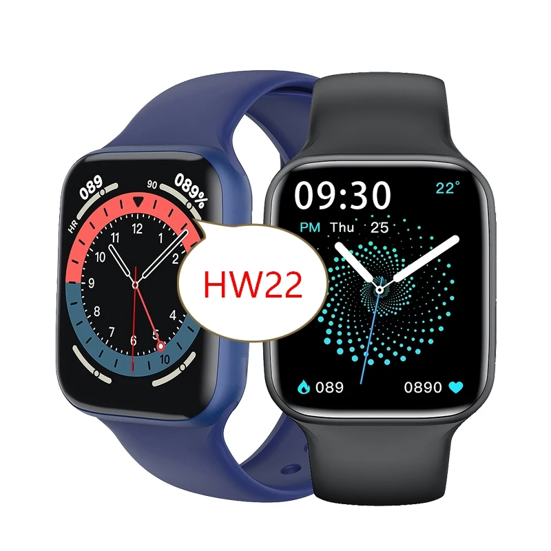 
 Дропшиппинг Серия 6 Hiwatch Hw22 Смарт-часы 1,75 дюйма Смарт-часы 2021 монитор пульса и артериального давления HW22 Смарт-часы  