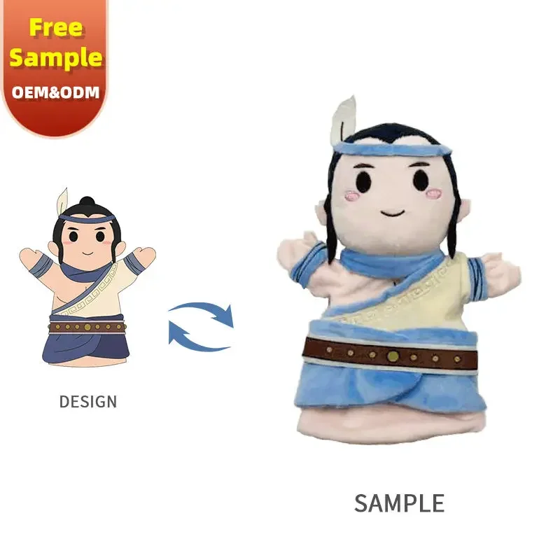 custom Cartoon Anime figure Doll Toy Manufacturer Make Your Own design animal plush toy