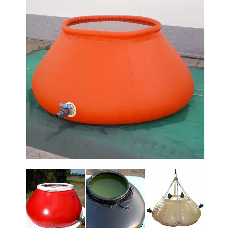 
Delivered promptly flexible bladder tank for water storage 