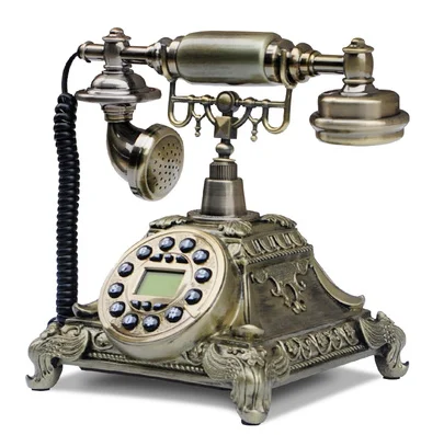 High end customization of creative  antique old telephone corded telephone American retro home landline  phone (1600305364954)