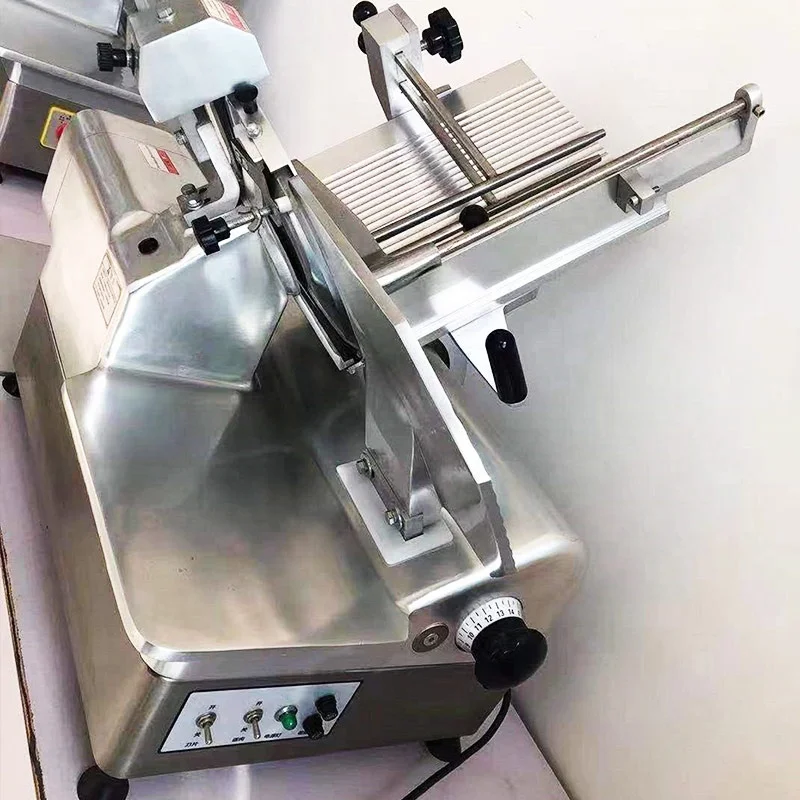 Electric Automatic Jiangsu Gu Thin Deli Food Manual Td105 Free Stand Full Meat Slice Jerky Frozen Beef Slicer