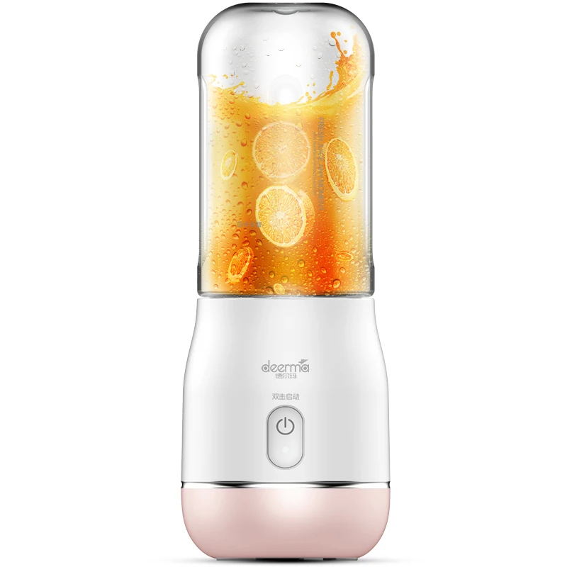 
Factory Direct High Quality Deerma 400ml Portable Wireless Juicer Blender for Fruits or Vegetable 