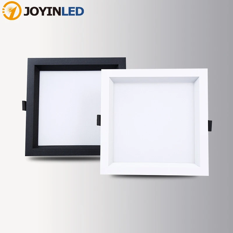 
Factory Price Grille Downlight Bold 15x15cm Grid Light Led Ceiling Light Recessed Open Hole 10x10cm Rectangular Light For Aisle 
