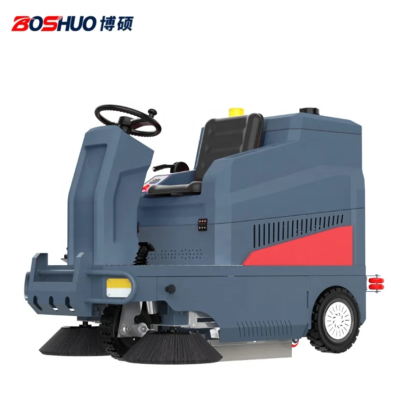 Electric Street Vacuum Three Wheel Steering Cleaning Machine China Road Sweeper