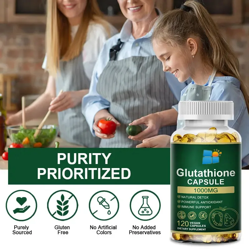 OEM/ODM/OBM Glutathione Capsule With Anti-aging And Collagen Vitamin C Whitening Capsules Booster Immune System