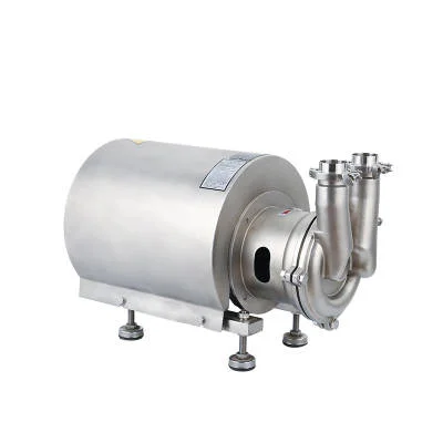 Stainless Steel Sanitary Hygienic SS316 CIP Returning Pump ABB 5kw Motor High Pressure Food Grade Transfer Pump OEM Supported