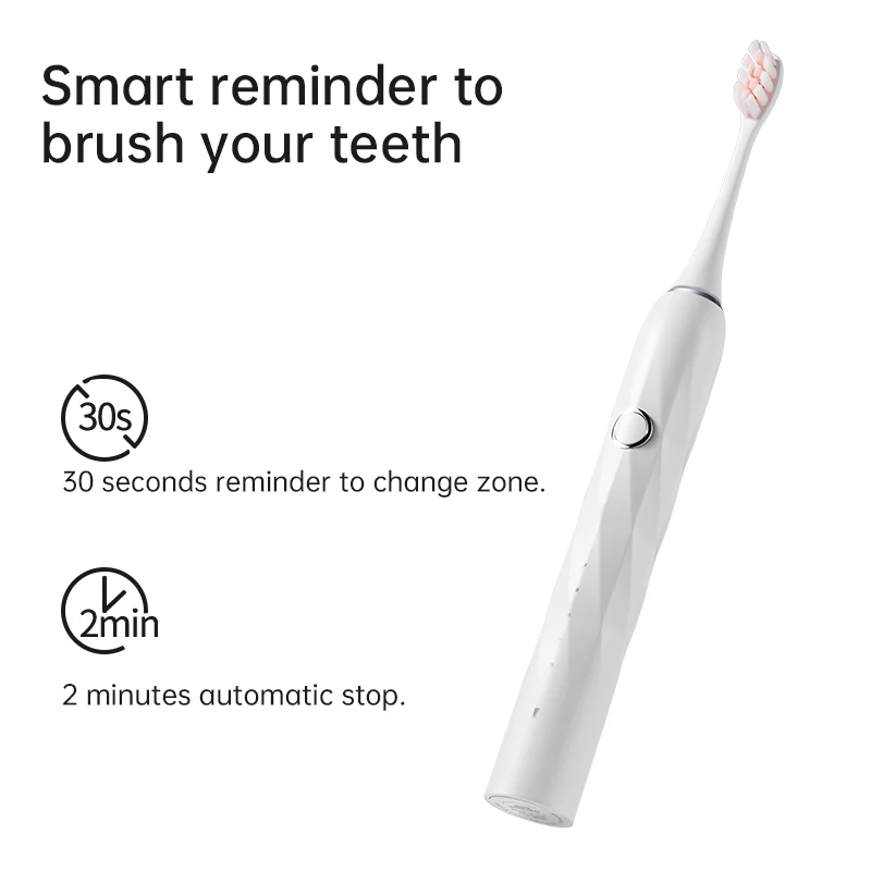 Распродажа многофункциональная зубная щетка с 5 режимами подходит для большего количества устных потребностей чистая умная звуковая вибрационная электрическая