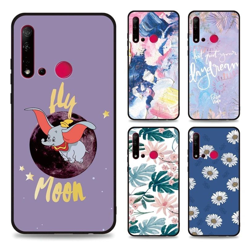 
OEM Logo Brand Painting Scratch Proof TPU Back Cover Phone Case for Huawei Nova 5 4 4eWomens Design for Nova 5i Pro Phone Case 