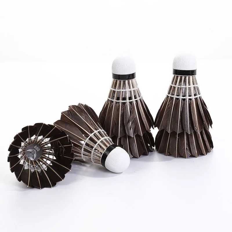
2021 Hot Sale Duck Feather Sporting Goods High Quality Durable Shuttlecock Badminton from China 