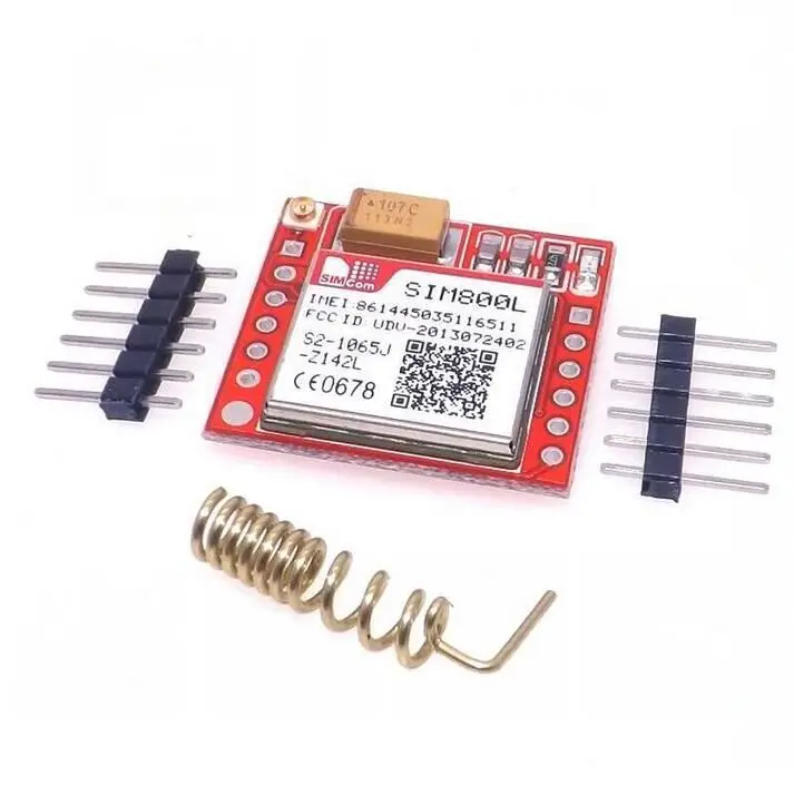 SIM800L GSM GPRS Module with PCB Board and Antenna