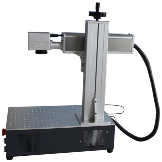 Best 30w fiber laser marking machine engraving rings jewelry with rotary