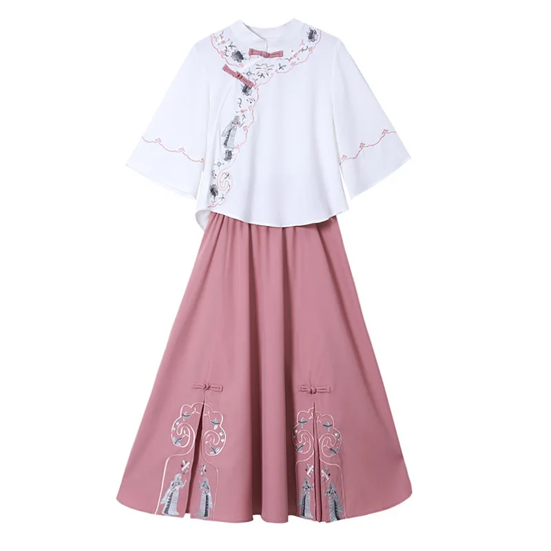 Original Design Ancient Gown Traditional Chinese Hanfu Skirt Clothing For Woman