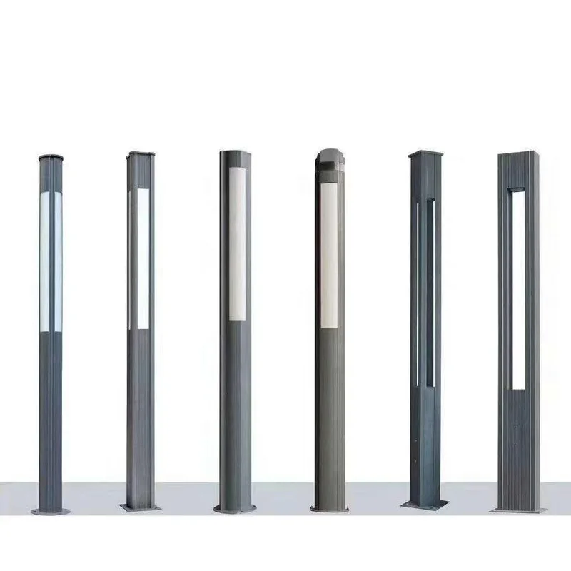 7W10W 12W 16W 18W IP65 COB Landscape Modern Post Lawn Lamp 0.2M 0.3M 0.4M 0.6M 0.8M 1M 2M 3M Outdoor Bollard LED Garden Light