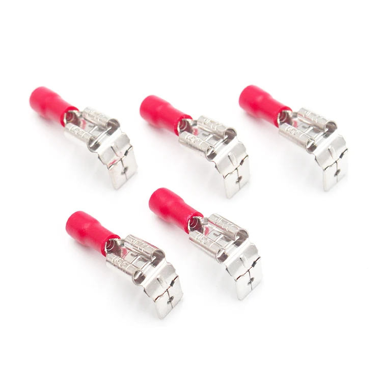 Red Blue Yellow Piggy-back Preinsulated Crimping Cable Lug Terminal