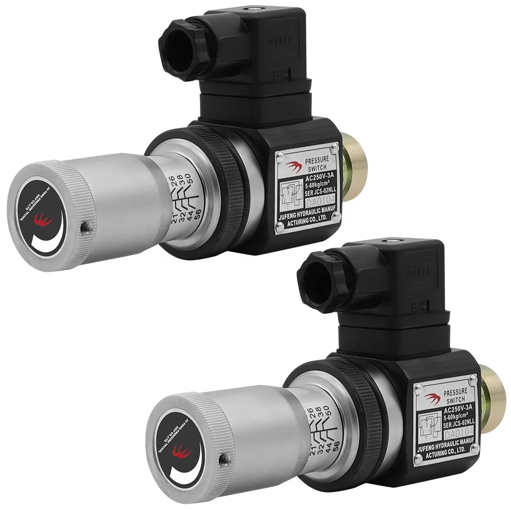 Hot Selling JCS-02H Hydraulic Pressure Switch Pressure Relay Jufeng Hydraulic Sensor Switch