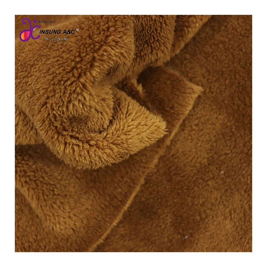 China Suppliers Soft Velvet Fabric for Clothing Garments Double Sided Velvety Velvet Fabric
