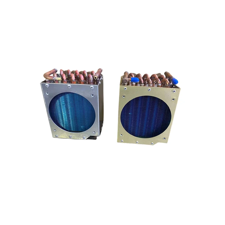 Copper Tube Aluminum Fin Condenser Coil Refrigeration 1.5P 2P 3P
