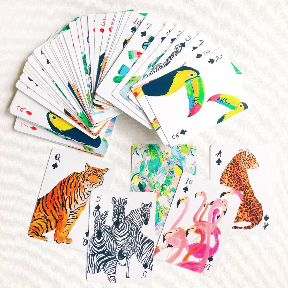 Standard Poker Size Standard Poker Size Animal Playing Card
